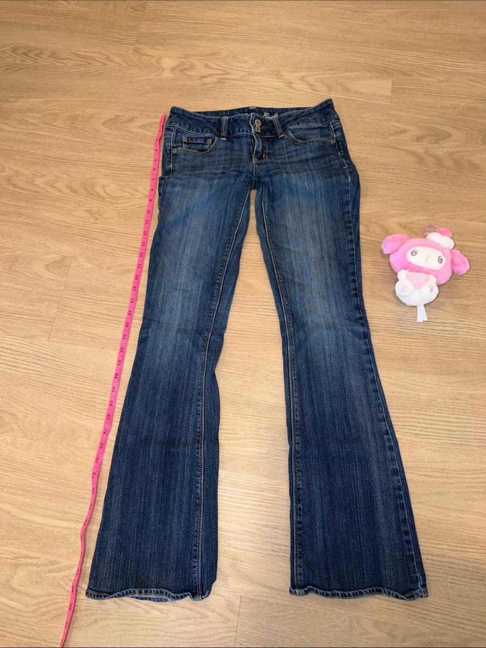 ULTRA low rise AMERICAN EAGLE bootcut jeans